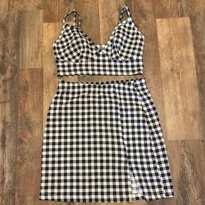 Brand new Shein Co ord skirt set